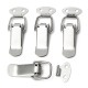 4Pcs 201 Stainless Steel Spring Toggle Latch Catch Hasp Clamp Clip Duck Billed Buckles