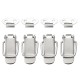 4Pcs 201 Stainless Steel Spring Toggle Latch Catch Hasp Clamp Clip Duck Billed Buckles