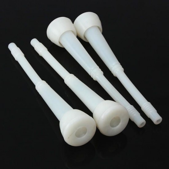 4Pcs White Silicone Rubber Liners for Cow Milking Machine
