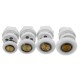 4pc Partiality Shower Bath Door Rollers Runners Wheels Pulleys