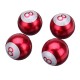 4pcs Pool 8 Ball Universal Car Bike Tire Valve Stem Caps Cover Wheel Rims