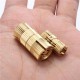 4pcs Round Brass Hinge Invisible Fold Doorway Pages Table Folding Extension