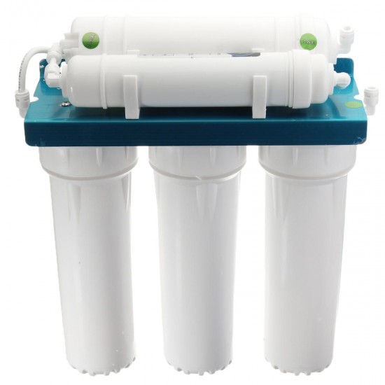 5-Stages Water Purifier Reverse Osmosis Filtration Drinking Water Filter System Ultra Safe