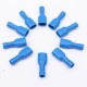 50Pcs 0.5-2.5mm² Red & Blue 6.3mm Female Insulated Spade Crimp Wire Connector Terminal