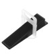 50Pcs Black Tile Flat Leveling System Wedges Clips Wall Floor Spacers Strap Device Tools