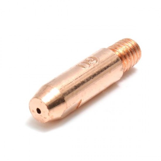 50Pcs Copper Contact Tip Holder 0.9x6mm For MB24 MIG MAG Welding Torch Copper