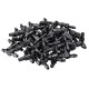 50Pcs Garden Hose Sprinkler Tee Connector Micro Drip Irrigation 4/7mm Pipe Barbed Connector Watering System Pipe Barbed Connection Part