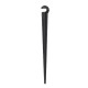 50Pcs Irrigation Drip Support Stakes 1/4 Inch Tubing Hose Holder for Vegetable Gardens or Flower Beds Water Flow Drip Irrigation System