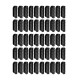50pcs 19/20/25MM Garden Buildings Tube Clip Greenhouse Frame Pipe Tube Film Clip Clamp Connector Kit Anti Rust