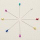50pcs Pearl Pins Sewing Patchwork Accessories with Box