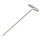 50pcs Stainless Steel T Pin DIY Modelling Brooch Badge Sewing Crafts 38mm Length