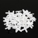 50pcs Wall Floor Tile Spacers Cross 4mm Tiling Ceramic Tilers Plumbers