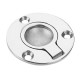 50x41mm Stainless Steel Circle Recessed Flush Ring Pull Handle Hatch Locker Boat Hatch Handle
