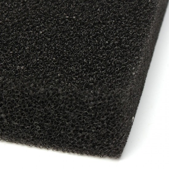 50x50x4cm Black Aquarium Biochemical Cotton Filter Foam Fish Tank Sponge Pads