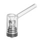 510 Thread Motar Wax Quartz Chamber Coil Tank Long Glass Mouthpiece Quartz Coill