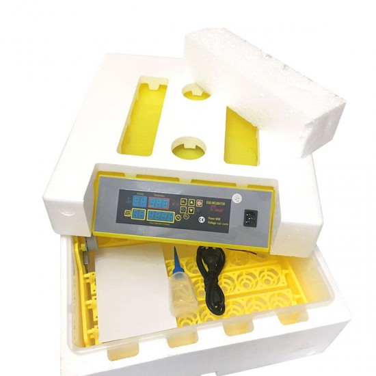 56 Eggs Incubator Temperature Control Digital Automatic Chicken Duck Hatcher