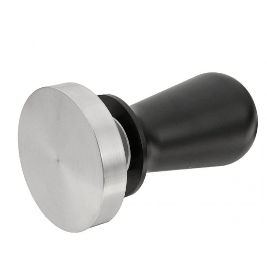 58mm Stainless Steel Coffee Tamper Calibrated Pressure Coffee Bean Press Flat Base for Espresso