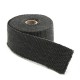 5M Black High Heat Insulation Fiber Glass Wrap Exhaust Header Pipe Tape