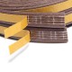 5M Draught Self Adhesive E Type Window Door Excluder Rubber Seal Strip