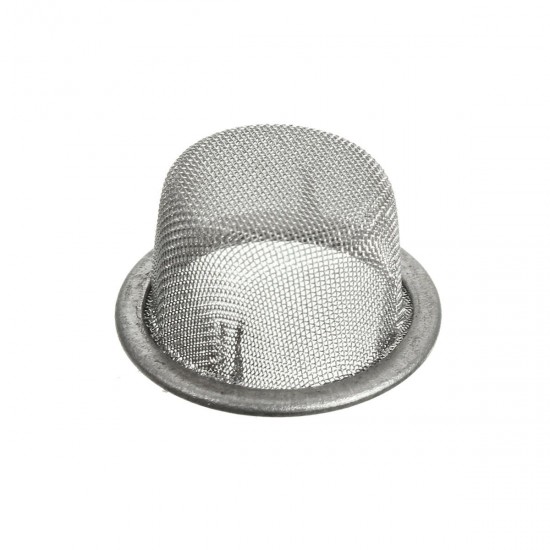 5Pcs 15mm Stainless Steel Metal Screen Mesh Filter for Crystal Tobacco Smoking Pipe