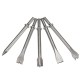 5Pcs 7 Inch Extra Long 10mm Air Hammer Punch Chipping Chisel Bit Round Bar Set Tools Kit