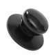 5Pcs Black Plastic Cover Handles Knobs For Pot Saucepan Kettle Lid