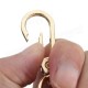 5pcs 48mm Bag Clasps Lobster Swivel Trigger Clips Snap Hook Keychains