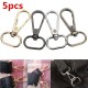 5pcs 48mm Bag Clasps Lobster Swivel Trigger Clips Snap Hook Keychains