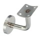 5pcs Stainless Steel Handrail Brackets Stair Guard Rail Wall Mount Brackets