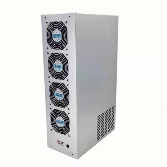 6 GPU 4U Rackmount Miner Mining Frame Mining Server Case with 10 FANS Rsiers Frame Rig