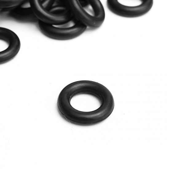 60Pcs 9.7x4mm Air Control Valve Seal O-Ring for Tyre Tire Changer Foot Pedal