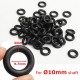 60Pcs 9.7x4mm Air Control Valve Seal O-Ring for Tyre Tire Changer Foot Pedal