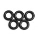 60Pcs 9.7x4mm Air Control Valve Seal O-Ring for Tyre Tire Changer Foot Pedal