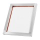 6Pcs 14''x10'' Aluminium Alloy Silk Screen Printing Frame w 110 White Mesh Count