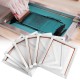 6Pcs 14''x10'' Aluminium Alloy Silk Screen Printing Frame w 110 White Mesh Count