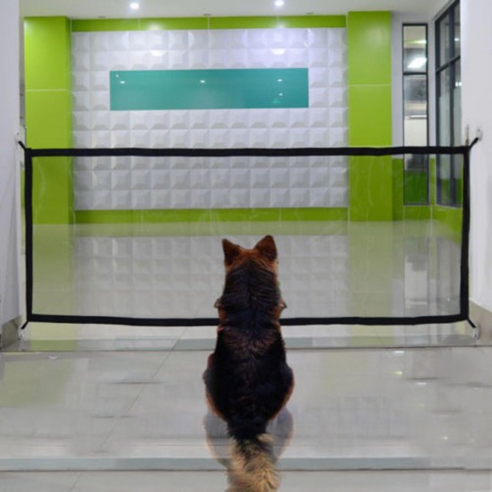 74x182cm Portable Car Magical Safety Gate Guard Fence Isolation Network for Pet Dog Puppy Cat