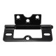 76x35mm Black Iron Door Injection Hinge Lash For Furniture Cabinet