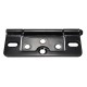 76x35mm Black Iron Door Injection Hinge Lash For Furniture Cabinet