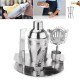 7Pcs 550mL Stainless Steel Cocktail Shaker Mixer Drink Bartender Bar Tools Maker Set Kit