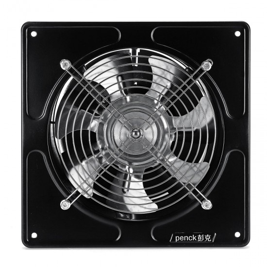 8 Inch 80W Extractor Fan Silent Wall Extractor Industrial Ventilation Fan Toilet Bathroom Air Blower