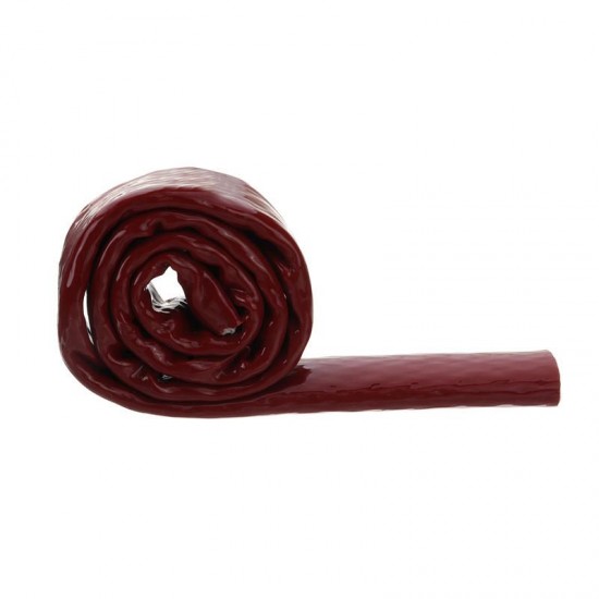 8/10/12/20mm Fibreglass Fire Sleeving 50cm Protective Heat Fire Shield Silicone Hose