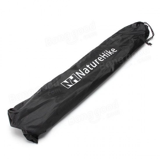 8Pcs Black Canopy Porch Tarp Cover Awning Tent Upright King Pole