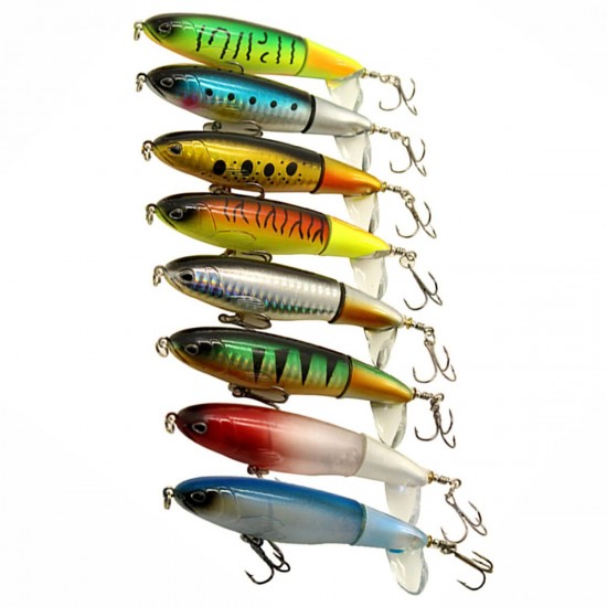 8Pcs Fishing Lure Plastics Fly Bait 3D Fish Eye Flat Rings Artificial Bait Fishing Flies