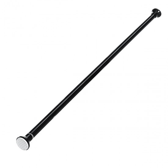90-240cm Telescopic Shower Window Curtain Rail Extendable Pole Rod