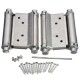 A Pair 3 Inch Adjustable Door hinge for Swing Western Door