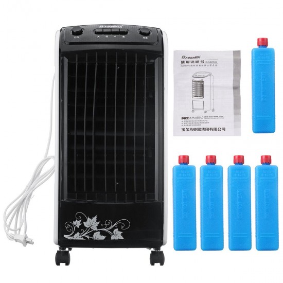 AC 220V 5L Portable Room Black Air Conditioner Indoor Cooler Fan Humidifier Conditioning