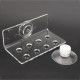 Acrylic Aquarium Coral Frag Plugs Rack Stand Bracket Holds Live Fish Tank Suction Cup