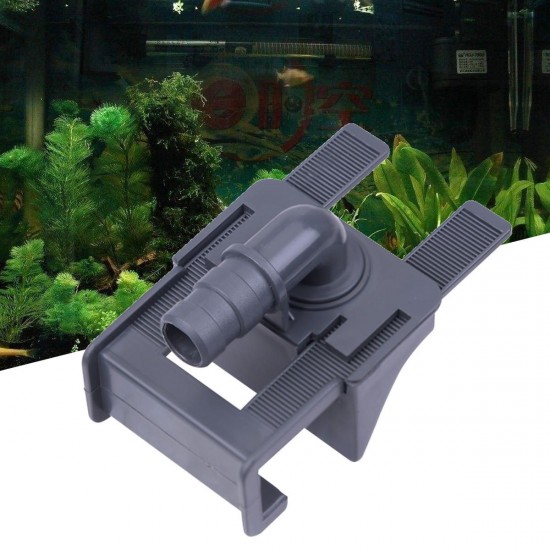 Acrylic Aquarium Tank Water Pipe Stand Clamp Hose Tube Rod Fixing Clip Mount Holder