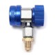Adapter R134A Quick Coupler 90° Low & High Side AC Manifold Extractor Valve Core