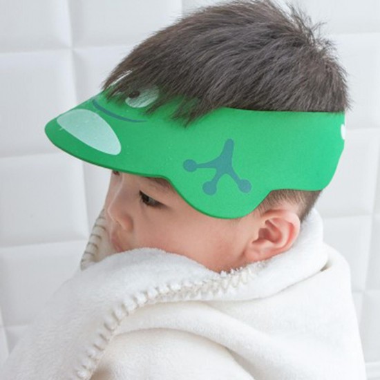 Adjustable Bathing Shower Shampoo Cap Hair Washing Shield Hat Protect Ears Eyes For Kids Baby